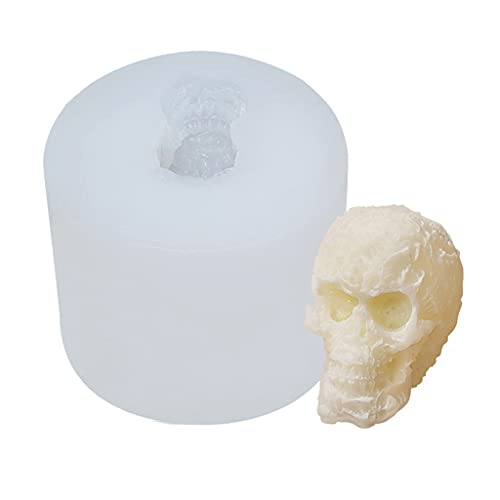 Halloween Schädelkerker Epoxidharzform Handgefertigte Seife Gips Silikonform Halloween Schädelkerker Epoxidharzform Handgefertigte Seife Gips Silikonform von Wsdsgz
