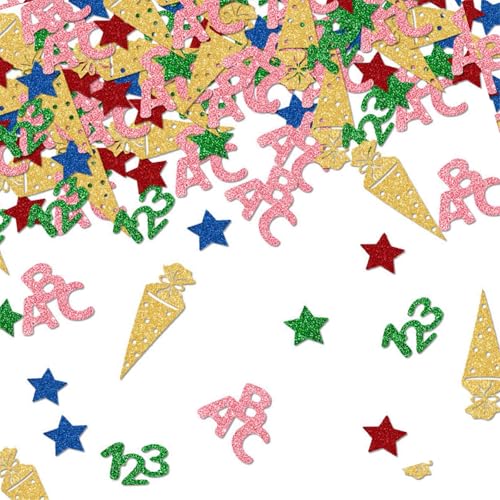 Schöne Schulkonfettis Buntes Schulkonfettis Zapfen Große Tischdekorationen Für Feier Zum Ersten Schöne Schulkonfettis Buntes Schulkonfettis Zapfen Große Tischdekorationen Für Feier Zum Ersten von Wsdsgz