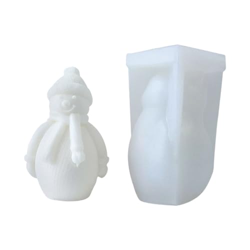 Weihnachtsharz Schimmel Schneemann Duft Kerze Silikon Formen Weihnachtsmann Aromatherapys Harzformen Home Party Dekore von Wsdsgz
