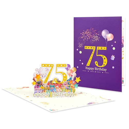 Wsdsgz Einzigartige Pyrotechnik Feierkarte Stilvolle Pyrotechnik 3D Popup Paper Geburtstag Grußkarte Für Freund Und Familie von Wsdsgz