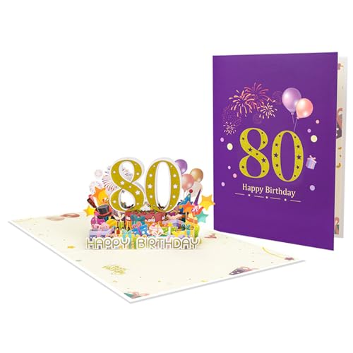 Wsdsgz Einzigartige Pyrotechnik Feierkarte Stilvolle Pyrotechnik 3D Popup Paper Geburtstag Grußkarte Für Freund Und Familie von Wsdsgz