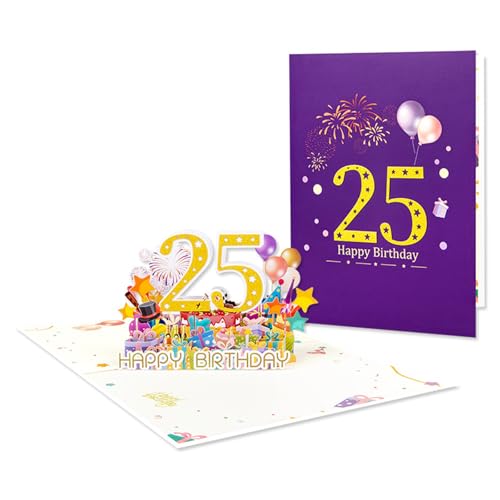 Wsdsgz Einzigartige Pyrotechnik Feierkarte Stilvolle Pyrotechnik 3D Popup Paper Geburtstag Grußkarte Für Freund Und Familie von Wsdsgz