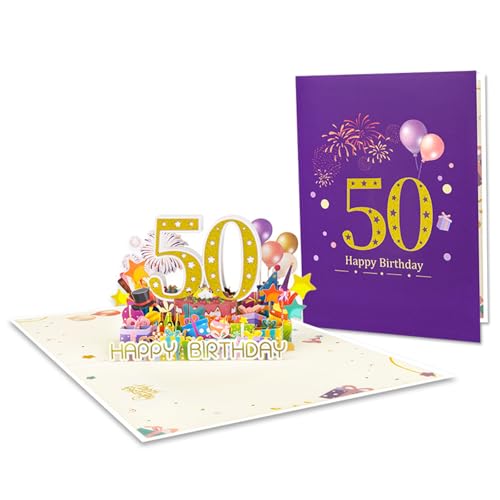 Wsdsgz Einzigartige Pyrotechnik Feierkarte Stilvolle Pyrotechnik 3D Popup Paper Geburtstag Grußkarte Für Freund Und Familie von Wsdsgz