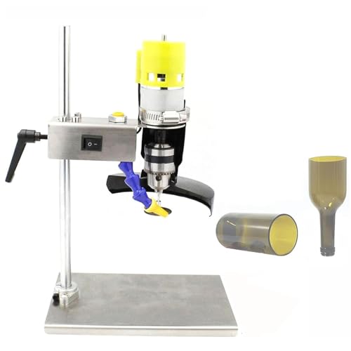 Wsexyy Elektrischer Flaschenschneider, Glasflaschenschneider -Kit Mit 7 Variablen Geschwindigkeiten, Ausgangsgeschwindigkeit 2000~6000r/min, 60 Mm Schneideblatt Für Verschiedene Bottles DIY Creative Wsexyy Elektrischer Flaschenschneider, Glasflaschenschneider -Kit Mit 7 Variablen Geschwindigkeiten, Ausgangsgeschwindigkeit 2000~6000r/min, 60 Mm Schneideblatt Für Verschiedene Bottles DIY Creative von Wsexyy