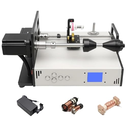 Wsexyy Spulenwickelmaschine, Kabelrohrverstärker-Wickler-Maschine Industrial Grade, Genauigkeit: 0. 01mm, Geschwindigkeit: 2-15 Kurven Pro Sekunde Mit Rohrverstärker Und LCD-Bildschirm von Wsexyy