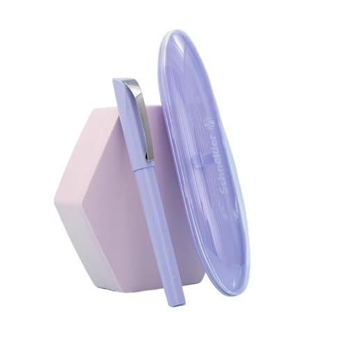 Wtukmo EF Füllfederhalter, Rechts- und Linkshänder, 0,35 mm, Bürobedarf, Geschenkstift, Violett von Wtukmo