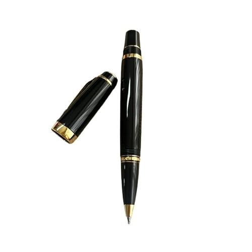 Wtukmo Einzigartiger, luxuriöser Füllfederhalter mit einziehbarer Feder und Glanztaschenstift, Schreibgeschenke, zufällige Farbe, Diamant-C-Rolle, mit Box von Wtukmo