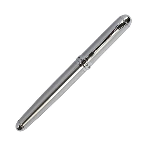 Wtukmo Füllfederhalter, Vollmetallclip, Luxus-Stifte für Studenten, Geschenk, Schreibwaren, Büro, Schulbedarf, Stifte zum Schreiben (Stahl) von Wtukmo