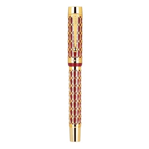 Wtukmo Füllfederhalter, luxuriös, elegant, Kunstharz, hohl, Serie, elegant, EF/F/M, Schreibwaren, Schule, Bürobedarf, Stift (A,F) von Wtukmo