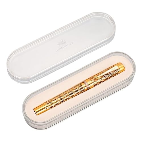 Wtukmo Füllfederhalter, luxuriös, elegant, Kunstharz, hohl, Serie, elegant, EF/F/M, Schreibwaren, Schule, Bürobedarf, Stift (G,M) von Wtukmo