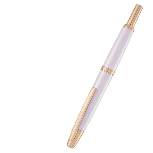 Wtukmo Füllfederhalter aus Metall, Perlblau, Rotgold, Muster-Design, EF F, Schreibtinte, Stifte, Schulbedarf, Stifte, Geschenke (20, F (0,5 mm)) von Wtukmo