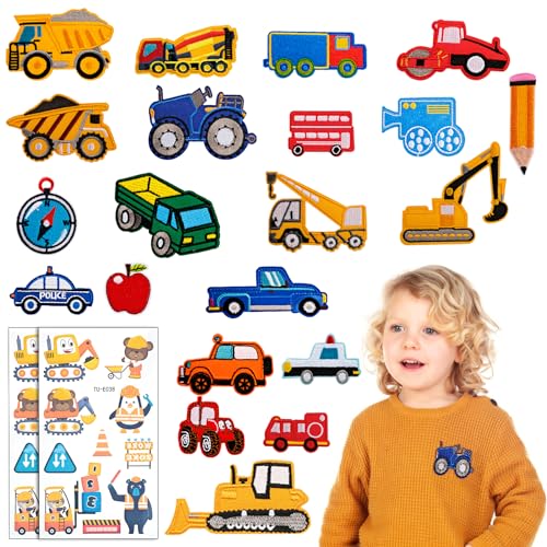 WuGU Flicken zum Aufbügeln Kinder, 21 Stück Bügelflicken Kinder, Bügelbilder für textilien, Bügelbilder Kinder für Kleidung Jacken Rucksäcke Jeans Patches,Reparieren Sie Das Loch (mit10 Sticker) WuGU Flicken zum Aufbügeln Kinder, 21 Stück Bügelflicken Kinder, Bügelbilder für textilien, Bügelbilder Kinder für Kleidung Jacken Rucksäcke Jeans Patches,Reparieren Sie Das Loch (mit10 Sticker) von WuGU