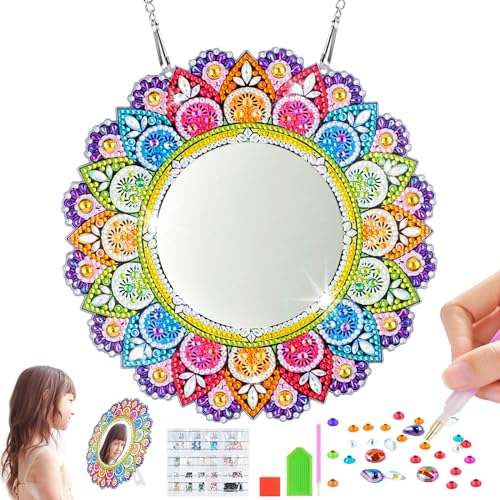 WuGU Geschenke Mädchen 5 6 7 8 9 10 11 12 Jahre, 5D Diamond Painting Spiegel Bastelset Kinder, Kreativ Basteln Mädchen Geburtstagsgeschenk Spielzeug ab 5-12 Jahre WuGU Geschenke Mädchen 5 6 7 8 9 10 11 12 Jahre, 5D Diamond Painting Spiegel Bastelset Kinder, Kreativ Basteln Mädchen Geburtstagsgeschenk Spielzeug ab 5-12 Jahre von WuGU