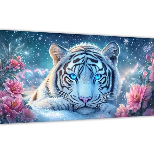 Malen nach Zahlen Erwachsene Blume, 2025 Malen nach Zahlen Tiger Paint by Numbers DIY Leinwand Set mit Pinsel und Acrylfarbe, Home Dekoration Kunst Frauen Kreativ Geschenk für Anfänger 70x140cm Y#A9 Malen nach Zahlen Erwachsene Blume, 2025 Malen nach Zahlen Tiger Paint by Numbers DIY Leinwand Set mit Pinsel und Acrylfarbe, Home Dekoration Kunst Frauen Kreativ Geschenk für Anfänger 70x140cm Y#A9 von Wucuuxen