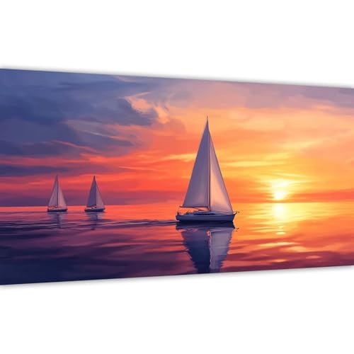 Malen nach Zahlen Erwachsene Boot,2025 Malen nach Zahlen Sonnenuntergang Paint by Numbers DIY Leinwand Set mit Pinsel und Acrylfarbe,Home Deko Kunst Frauen Kreativ Geschenk für Anfänger 70x140cm Y#A55 Malen nach Zahlen Erwachsene Boot,2025 Malen nach Zahlen Sonnenuntergang Paint by Numbers DIY Leinwand Set mit Pinsel und Acrylfarbe,Home Deko Kunst Frauen Kreativ Geschenk für Anfänger 70x140cm Y#A55 von Wucuuxen