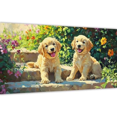 Malen nach Zahlen Erwachsene Hund, 2025 Malen nach Zahlen Anlage Paint by Numbers DIY Leinwand Set mit Pinsel und Acrylfarbe, Home Dekoration Kunst Frauen Kreativ Geschenk für Anfänger 30x60cm Y#A51 Malen nach Zahlen Erwachsene Hund, 2025 Malen nach Zahlen Anlage Paint by Numbers DIY Leinwand Set mit Pinsel und Acrylfarbe, Home Dekoration Kunst Frauen Kreativ Geschenk für Anfänger 30x60cm Y#A51 von Wucuuxen