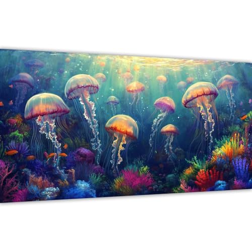 Malen nach Zahlen Erwachsene Qualle, 2025 Malen nach Zahlen Meeresboden Paint by Numbers DIY Leinwand Set mit Pinsel und Acrylfarbe, Home Deko Kunst Frauen Kreativ Geschenk für Anfänger 80x160cm Y#A37 Malen nach Zahlen Erwachsene Qualle, 2025 Malen nach Zahlen Meeresboden Paint by Numbers DIY Leinwand Set mit Pinsel und Acrylfarbe, Home Deko Kunst Frauen Kreativ Geschenk für Anfänger 80x160cm Y#A37 von Wucuuxen