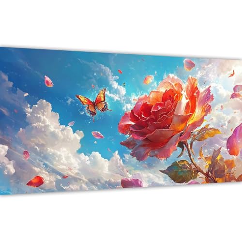 Malen nach Zahlen Erwachsene Schmetterling,2025 Malen nach Zahlen Blume Paint by Numbers DIY Leinwand Set mit Pinsel und Acrylfarbe,Home Deko Kunst Frauen Kreativ Geschenk für Anfänger 90x180cm Y#A17 Malen nach Zahlen Erwachsene Schmetterling,2025 Malen nach Zahlen Blume Paint by Numbers DIY Leinwand Set mit Pinsel und Acrylfarbe,Home Deko Kunst Frauen Kreativ Geschenk für Anfänger 90x180cm Y#A17 von Wucuuxen