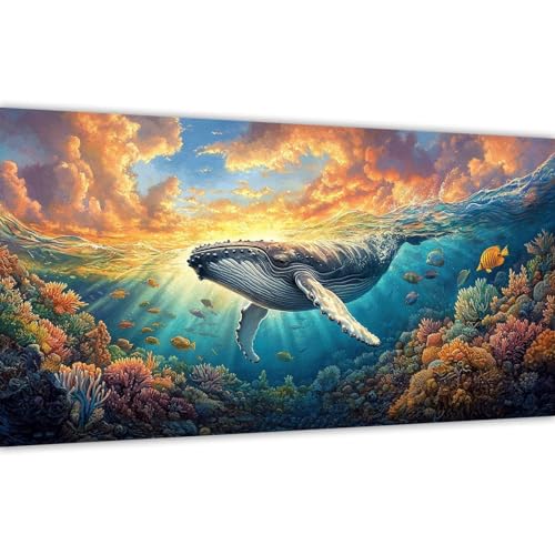 Malen nach Zahlen Erwachsene Wal, 2025 Malen nach Zahlen Meeresboden Paint by Numbers DIY Leinwand Set mit Pinsel und Acrylfarbe, Home Deko Kunst Frauen Kreativ Geschenk für Anfänger 70x140cm Y#A5 Malen nach Zahlen Erwachsene Wal, 2025 Malen nach Zahlen Meeresboden Paint by Numbers DIY Leinwand Set mit Pinsel und Acrylfarbe, Home Deko Kunst Frauen Kreativ Geschenk für Anfänger 70x140cm Y#A5 von Wucuuxen