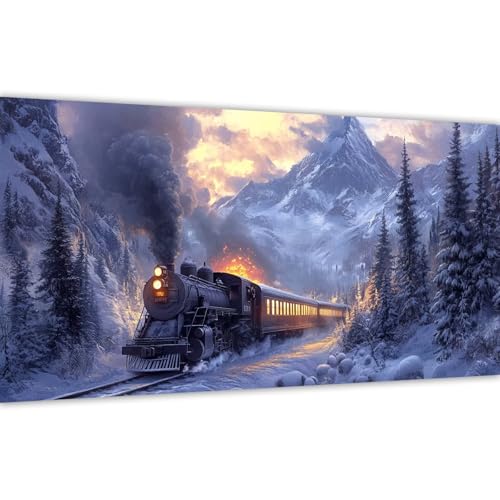 Malen nach Zahlen Erwachsene Winter, 2025 Malen nach Zahlen Zug Paint by Numbers DIY Leinwand Set mit Pinsel und Acrylfarbe, Home Dekoration Kunst Frauen Kreativ Geschenk für Anfänger 20x40cm Y#A57 Malen nach Zahlen Erwachsene Winter, 2025 Malen nach Zahlen Zug Paint by Numbers DIY Leinwand Set mit Pinsel und Acrylfarbe, Home Dekoration Kunst Frauen Kreativ Geschenk für Anfänger 20x40cm Y#A57 von Wucuuxen