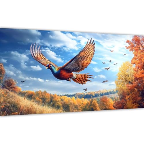 Malen nach Zahlen Herbst, Malen nach Zahlen Erwachsene Tier 100x200cm Paint by Numbers Handgemalt Ölgemälde Leinwand Set, 3 Pinsel und Acrylfarbe, Wanddeko Frauen Kreativ Geschenk (Ohne Rahmen) Y#A16 von Wucuuxen