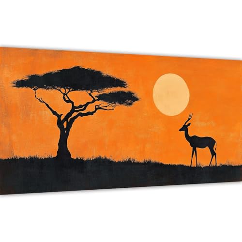 Malen nach Zahlen Tier, Malen nach Zahlen Erwachsene Wiese 90x180cm Paint by Numbers Handgemalt Ölgemälde Leinwand Set, 3 Pinsel und Acrylfarbe, Wanddeko Frauen Kreativ Geschenk (Ohne Rahmen) Y#A44 von Wucuuxen