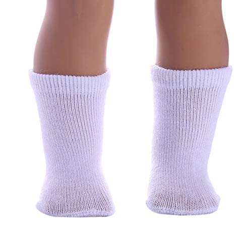 Wudaizhi 1 Paar Billige Weiße Socken Puppen -knöchelsocken Für 18 -Zoll -Sport -tragen -Kleidung Accessoires Wudaizhi 1 Paar Billige Weiße Socken Puppen -knöchelsocken Für 18 -Zoll -Sport -tragen -Kleidung Accessoires von Wudaizhi