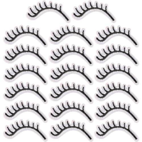 Wudaizhi 20pcs/los Eisen Auf Wimpernflecken Bestickte Kleidung Rucksack Socken Schuhe Hüte Aufkleber, Die Stoff Applikationen Lieferant Nähen Wudaizhi 20pcs/los Eisen Auf Wimpernflecken Bestickte Kleidung Rucksack Socken Schuhe Hüte Aufkleber, Die Stoff Applikationen Lieferant Nähen von Wudaizhi