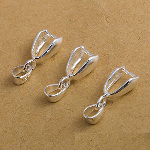 Wudaizhi 30pcs/los 925 Sterling Silber Kaution Verschlussanschlüsse Für Anhänger Halskette Kaution Verschluss DIY -schmuck Herstellung Wudaizhi 30pcs/los 925 Sterling Silber Kaution Verschlussanschlüsse Für Anhänger Halskette Kaution Verschluss DIY -schmuck Herstellung von Wudaizhi