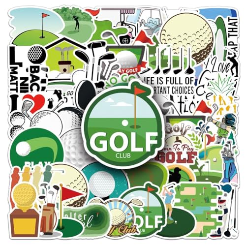 Wudaizhi 50 Stück Aufkleberbögen Golf-Vinyl-Aufkleber – Golfer, Sport, Lustig, Für Jungen, Männer, Vatertag, Hobbys, Hobby, Fan, Ästhetik Wudaizhi 50 Stück Aufkleberbögen Golf-Vinyl-Aufkleber – Golfer, Sport, Lustig, Für Jungen, Männer, Vatertag, Hobbys, Hobby, Fan, Ästhetik von Wudaizhi