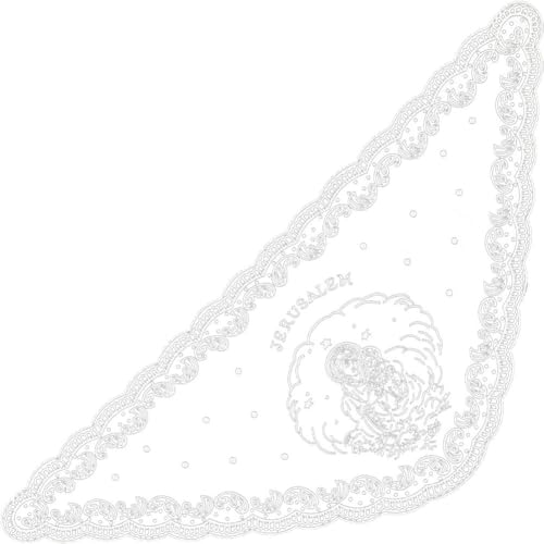 Wudaizhi Dreieckiger Spitzenschleier, Floraler Spitzenschal, Netzstoff, Hochzeitsschals, Kirchenschleier, Stickerei, Kopfbedeckung, Abendparty-Schleier Für Frauen Wudaizhi Dreieckiger Spitzenschleier, Floraler Spitzenschal, Netzstoff, Hochzeitsschals, Kirchenschleier, Stickerei, Kopfbedeckung, Abendparty-Schleier Für Frauen von Wudaizhi