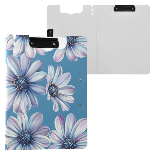 Art Osteospermum Klemmbrett-Mappe, horizontale und vertikale Doppel-Clips, Klemmbrett mit festem Einband, Klemmbrett, Padfolio, Lehrerbedarf Art Osteospermum Klemmbrett-Mappe, horizontale und vertikale Doppel-Clips, Klemmbrett mit festem Einband, Klemmbrett, Padfolio, Lehrerbedarf von Wudan
