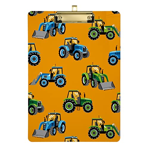 Baumaschinen Autos Orange Acryl Klemmbrett A4 12,5 x 9 Zoll mit Clip PVC Klemmbretter für Frauen Mädchen Büro Aktenordner Ärzte Outdoor Skizzieren Baumaschinen Autos Orange Acryl Klemmbrett A4 12,5 x 9 Zoll mit Clip PVC Klemmbretter für Frauen Mädchen Büro Aktenordner Ärzte Outdoor Skizzieren von Wudan