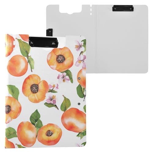 Cartoon Persimmon Fruit White Klemmbrett Ordner Zwei Metallclips Stifthalter Klemmbrett mit Hardcover Klemmbrett Folio Laborzubehör Cartoon Persimmon Fruit White Klemmbrett Ordner Zwei Metallclips Stifthalter Klemmbrett mit Hardcover Klemmbrett Folio Laborzubehör von Wudan