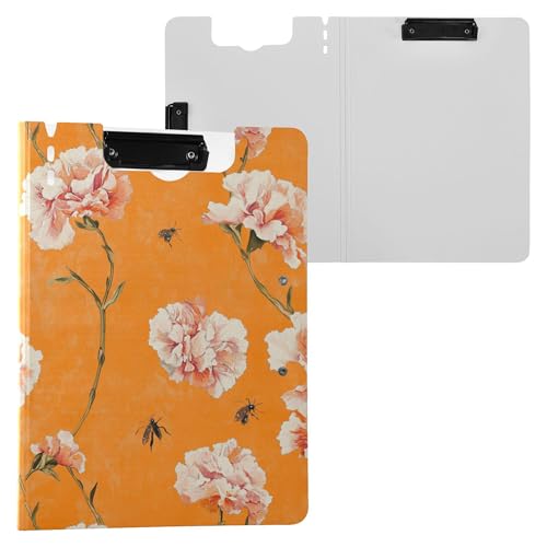 Chic Carnation Faltbares Klemmbrett Horizontal und Vertikal Doppel-Clips Klemmbrett mit festem Einband Klemmbrett Folio Büro Binder Supplies Chic Carnation Faltbares Klemmbrett Horizontal und Vertikal Doppel-Clips Klemmbrett mit festem Einband Klemmbrett Folio Büro Binder Supplies von Wudan