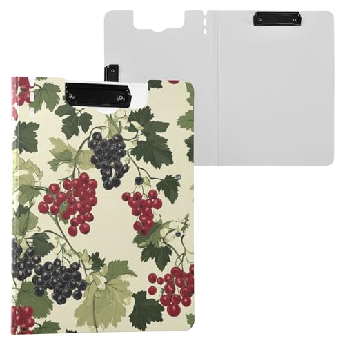 Johannisbeerrot, schwarz, weiß, Obst, Beige, gefaltetes Klemmbrett, horizontale und vertikale Doppel-Clips, Klemmbrett mit festem Einband, Klemmbrett, Ordner, Lehrerbedarf Johannisbeerrot, schwarz, weiß, Obst, Beige, gefaltetes Klemmbrett, horizontale und vertikale Doppel-Clips, Klemmbrett mit festem Einband, Klemmbrett, Ordner, Lehrerbedarf von Wudan