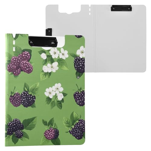 Klemmbrett aus frischem Dewberry Fruit Salbeigrün mit zwei Metall-Clips, Stifthalter, Klemmbrett mit Abdeckung, Klemmbrett, Folio-Ordner, Lehrerbedarf Klemmbrett aus frischem Dewberry Fruit Salbeigrün mit zwei Metall-Clips, Stifthalter, Klemmbrett mit Abdeckung, Klemmbrett, Folio-Ordner, Lehrerbedarf von Wudan