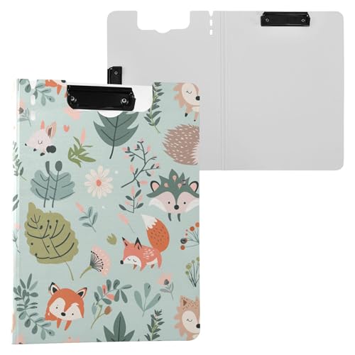 Niedliche Safari-Tiere, faltbare Klemmbretter, doppelte Metall-Clips, Stifthalter, Klemmbrett mit festem Einband, Klemmbrett, Binderfolio, Outdoor-Skizzieren Niedliche Safari-Tiere, faltbare Klemmbretter, doppelte Metall-Clips, Stifthalter, Klemmbrett mit festem Einband, Klemmbrett, Binderfolio, Outdoor-Skizzieren von Wudan