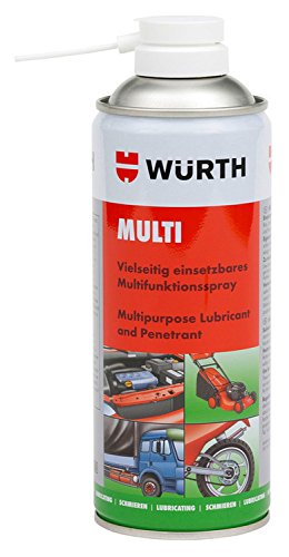 Wartungsöl Multi - 400ml - Standard Sprühkopf - Vielseitig einsetzbares Multifunktionsspray für verschiedene Anwendungsbereiche z.B. als Rostlöser, Reiniger, Schmierstoff, Korrosionsschutz. von Würth