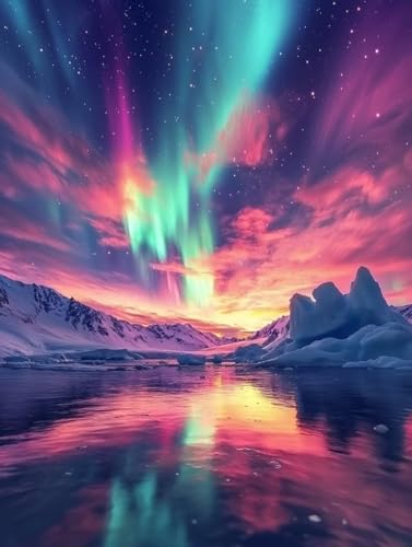 Diamond Painting Aurora, 5D Diamond Painting Klein 30x40 cm Leinwand, DIY Diamant Art Malerei Bilder Kinder Anfänger Mosaikherstellung Bastelnset für Wanddeko Wohnzimmer, Geschenke für Frauen S-19 Diamond Painting Aurora, 5D Diamond Painting Klein 30x40 cm Leinwand, DIY Diamant Art Malerei Bilder Kinder Anfänger Mosaikherstellung Bastelnset für Wanddeko Wohnzimmer, Geschenke für Frauen S-19 von Wuiddnng
