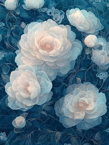 Diamond Painting Blume, 5D Diamond Painting XXL 60x80 cm Leinwand, DIY Diamant Art Malerei Bilder Kinder Anfänger Mosaikherstellung Bastelnset für Home Wanddeko Wohnzimmer, Geschenke für Frauen P-79 Diamond Painting Blume, 5D Diamond Painting XXL 60x80 cm Leinwand, DIY Diamant Art Malerei Bilder Kinder Anfänger Mosaikherstellung Bastelnset für Home Wanddeko Wohnzimmer, Geschenke für Frauen P-79 von Wuiddnng