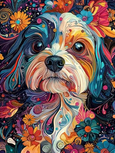 Diamond Painting Bunt, 5D Diamond Painting XXL 70x90 cm Leinwand, DIY Diamant Art Malerei Bilder Kinder Anfänger Mosaikherstellung Bastelnset für Home Wanddeko Wohnzimmer, Geschenke für Frauen K-62 Diamond Painting Bunt, 5D Diamond Painting XXL 70x90 cm Leinwand, DIY Diamant Art Malerei Bilder Kinder Anfänger Mosaikherstellung Bastelnset für Home Wanddeko Wohnzimmer, Geschenke für Frauen K-62 von Wuiddnng