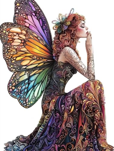 Diamond Painting Engel, 5D Diamond Painting Klein 30x40 cm Leinwand, DIY Diamant Art Malerei Bilder Kinder Anfänger Mosaikherstellung Bastelnset für Home Wanddeko Wohnzimmer, Geschenke für Frauen X-20 Diamond Painting Engel, 5D Diamond Painting Klein 30x40 cm Leinwand, DIY Diamant Art Malerei Bilder Kinder Anfänger Mosaikherstellung Bastelnset für Home Wanddeko Wohnzimmer, Geschenke für Frauen X-20 von Wuiddnng