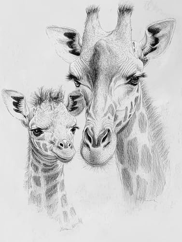 Diamond Painting Erwachsene, 5D Diamant Painting Bilder Giraffe 50x70 cm, DIY Full Round Diamant Malerei mit Zubehör, Diamond Art Kinder Mosaikherstellung Bastelset für Herbst Home Zimmer Deko S-63 Diamond Painting Erwachsene, 5D Diamant Painting Bilder Giraffe 50x70 cm, DIY Full Round Diamant Malerei mit Zubehör, Diamond Art Kinder Mosaikherstellung Bastelset für Herbst Home Zimmer Deko S-63 von Wuiddnng