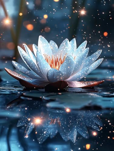 Diamond Painting Erwachsene, 5D Diamant Painting Bilder Lotus 80x110 cm, DIY Full Round Diamant Malerei mit Zubehör, Diamond Art Kinder Mosaikherstellung Bastelset für Herbst Home Zimmer Deko C-14 Diamond Painting Erwachsene, 5D Diamant Painting Bilder Lotus 80x110 cm, DIY Full Round Diamant Malerei mit Zubehör, Diamond Art Kinder Mosaikherstellung Bastelset für Herbst Home Zimmer Deko C-14 von Wuiddnng
