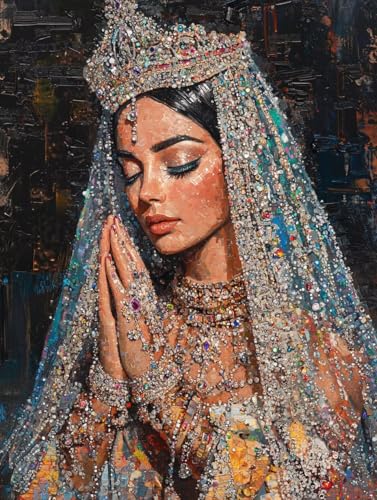 Diamond Painting Frauen, 5D Diamond Painting XXL 60x80 cm Leinwand, DIY Diamant Art Malerei Bilder Kinder Anfänger Mosaikherstellung Bastelnset für Home Wanddeko Wohnzimmer, Geschenke für Frauen P-76 Diamond Painting Frauen, 5D Diamond Painting XXL 60x80 cm Leinwand, DIY Diamant Art Malerei Bilder Kinder Anfänger Mosaikherstellung Bastelnset für Home Wanddeko Wohnzimmer, Geschenke für Frauen P-76 von Wuiddnng