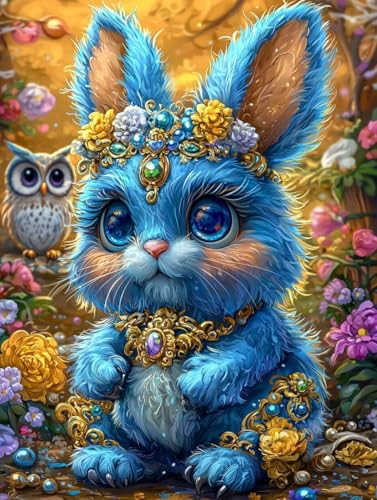 Diamond Painting Niedlich, 5D Diamond Painting XXL 60x80 cm Leinwand, DIY Diamant Art Malerei Bilder Kinder Anfänger Mosaikherstellung Bastelnset für Wanddeko Wohnzimmer, Geschenke für Frauen X-26 Diamond Painting Niedlich, 5D Diamond Painting XXL 60x80 cm Leinwand, DIY Diamant Art Malerei Bilder Kinder Anfänger Mosaikherstellung Bastelnset für Wanddeko Wohnzimmer, Geschenke für Frauen X-26 von Wuiddnng