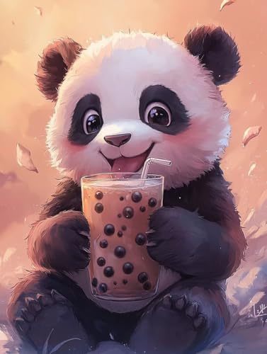 Diamond Painting Panda, 5D Diamond Painting Klein 30x40 cm Leinwand, DIY Diamant Art Malerei Bilder Kinder Anfänger Mosaikherstellung Bastelnset für Home Wanddeko Wohnzimmer, Geschenke für Frauen S-76 Diamond Painting Panda, 5D Diamond Painting Klein 30x40 cm Leinwand, DIY Diamant Art Malerei Bilder Kinder Anfänger Mosaikherstellung Bastelnset für Home Wanddeko Wohnzimmer, Geschenke für Frauen S-76 von Wuiddnng