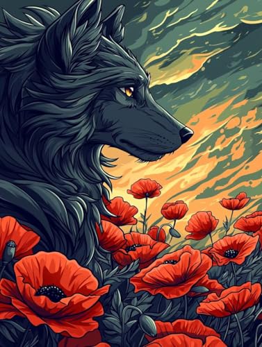 Diamond Painting Tiere, 5D Diamond Painting XXL 80x110 cm Leinwand, DIY Diamant Art Malerei Bilder Kinder Anfänger Mosaikherstellung Bastelnset für Home Wanddeko Wohnzimmer, Geschenke für Frauen P-28 Diamond Painting Tiere, 5D Diamond Painting XXL 80x110 cm Leinwand, DIY Diamant Art Malerei Bilder Kinder Anfänger Mosaikherstellung Bastelnset für Home Wanddeko Wohnzimmer, Geschenke für Frauen P-28 von Wuiddnng