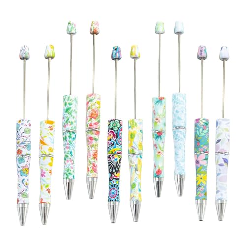 Wulachaka Perlenstifte, Perlenstift, mehrfarbig, kreativer Kugelschreiber, Perlenstift für Tagebuch, DIY, Prüfung, Büro, Zeichnen, 10 Stück Wulachaka Perlenstifte, Perlenstift, mehrfarbig, kreativer Kugelschreiber, Perlenstift für Tagebuch, DIY, Prüfung, Büro, Zeichnen, 10 Stück von Wulachaka